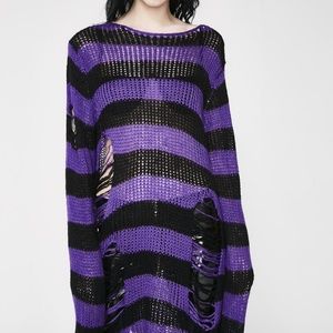 KILLSTAR Wonka Knit Sweater - L